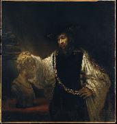 Rembrandt Peale Aristotle with a Bust of Homer oil painting on canvas